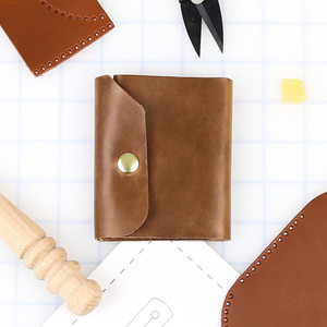 DIY Danesh, Samjung, Mini Trifold Wallet Leather Kit