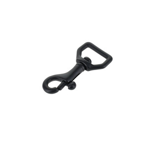 45 1/2" PVD Black Matte, Swivel Bolt Snap, Solid Brass-LL