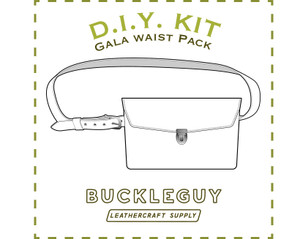 Printable pattern template for making a waist belt bag