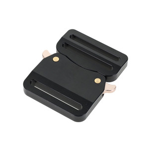 C5870 Black, Quick Side Release Buckle, Aluminum