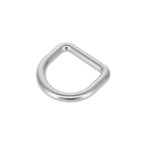 C5880 Silver Semi-Matte, D-Ring, Aluminum