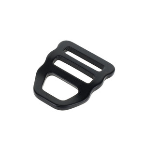 C5940 Black, Ladderlock Buckle, Aluminum