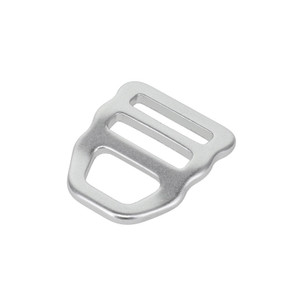 C5940 Silver Semi-Matte, Ladderlock Buckle, Aluminum