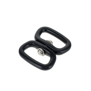 C5945 Black, Double Eye Swivel, Aluminum
