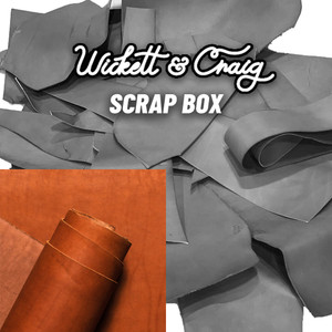 Wickett & Craig Skirting Scrap Leather, Brown