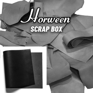Horween Scrap Dublin Black Horween Scrap Dublin Black