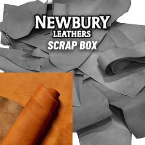 Newbury Leathers Chrome tanned Leather Scrap American Bison Walnut Newbury Leathers Chrome tanned Leather Scrap American Bison Walnut
