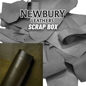 Newbury Leathers, Leather Scrap, Balmoral, Kelly Green