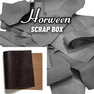 Horween Veg Tan Leather Scrap Dublin Brown Nut