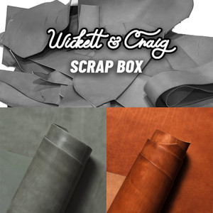 Wickett & Craig Veg Tan Leather Scrap Traditional Harness Gray/ Buck Brown Wickett & Craig Veg Tan Leather Scrap Traditional Harness Gray/ Buck Brown