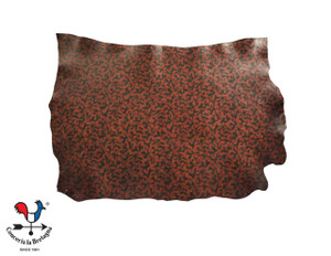 Fullgrain Camo Leather Skin from La Bretagna, Small Print Badlands
