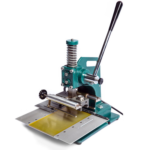 Major Green, Leather embossing machine Major Green, Leather embossing machine