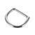 2011 1.25" nickel plate D-ring
