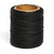 Maine Thread, Braided Waxed Cord, Black