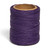 Maine Thread, Braided Waxed Cord, Purple