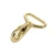 Halter Snap, Lever Snap Natural Brass 1"