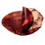 Rocado Shell Cordovan, Burgundy Marble