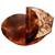 Rocado Shell Cordovan, Brown Marble
