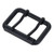 1 3/4" PVD Black Matte, Double Prong Roller Buckle