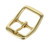 Solid Brass Center Bar Buckle Natural Brass