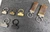 Epoxy for leather key fob hardware