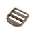 Solid Brass Ladder Lock Buckle Strap Adjuster Antique Brass