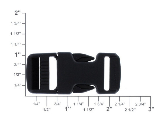 3/4" Plastic Belt Buckle