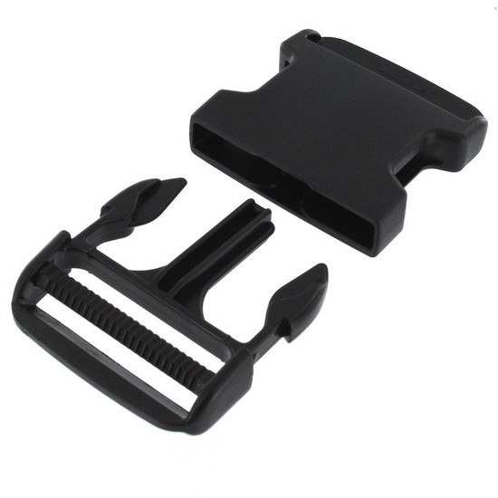 2" Single Adjust Plastic Buckle