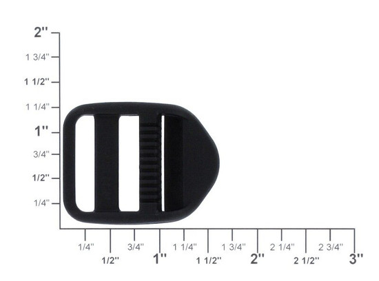 1" Plastic Webbing Strap Adjuster