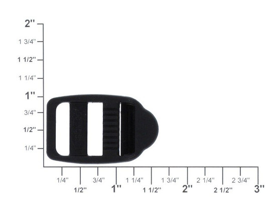 3/4" Plastic Webbing Strap Adjuster