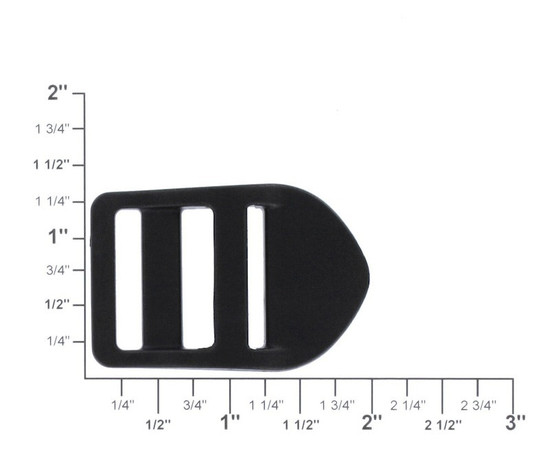 1" Heavy Duty Plastic Webbing Strap Adjuster