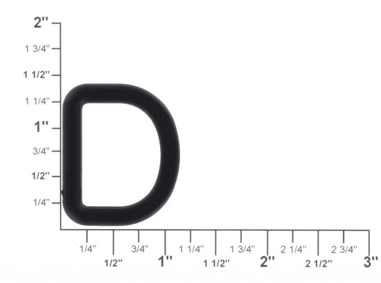 1 Inch Plastic D Rings Wholesale