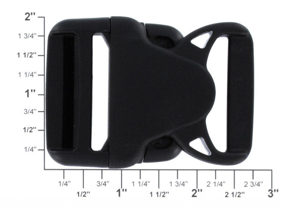 1 1/2" large side release buckle
