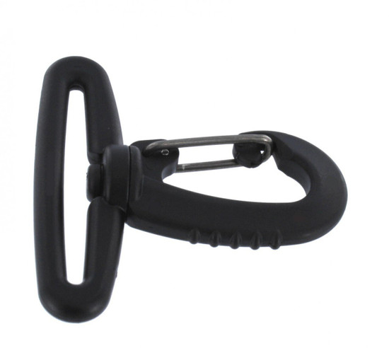 2" Plastic Swivel Snap Hook with Metal Clip