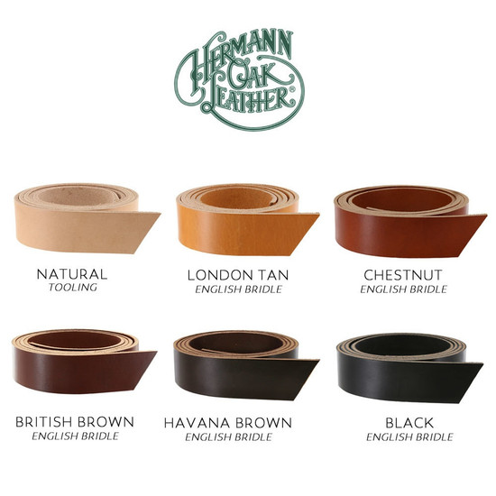 Herman Oak Leather Straps