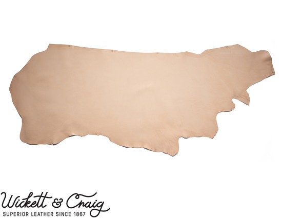 Wickett & Craig Carving Leather, Side, Natural