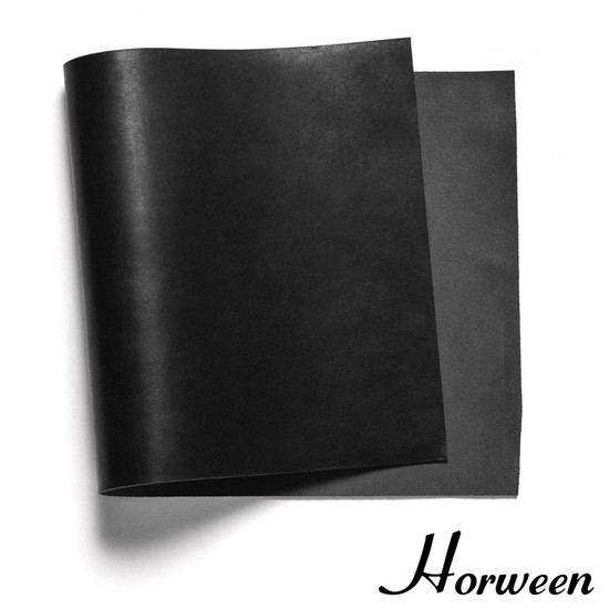 Horween Essex Black panels