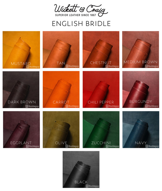 Wickett & Craig Leather Colors