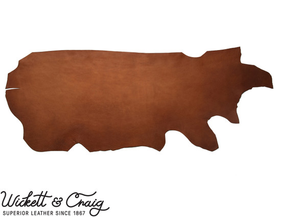 Buck Brown Milled Traditional Harness Leather Side