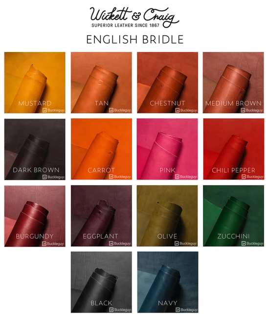 Wickett & Craig Leather Colors