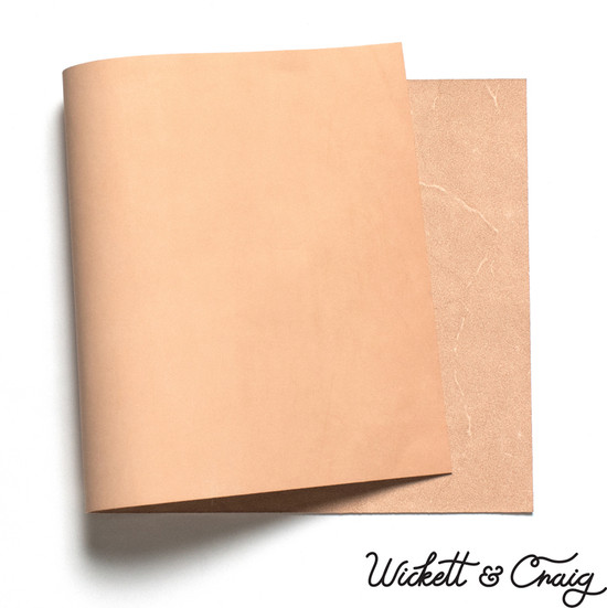 Leather Panel Wickett & Craig Natural Carving