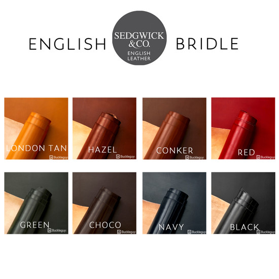 Sedgewick Leather Bridle Color Options