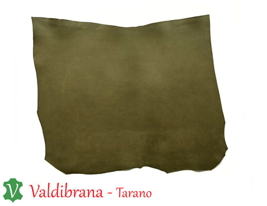 Valdibrana Italian Vachetta Double Shoulder - Olive Green