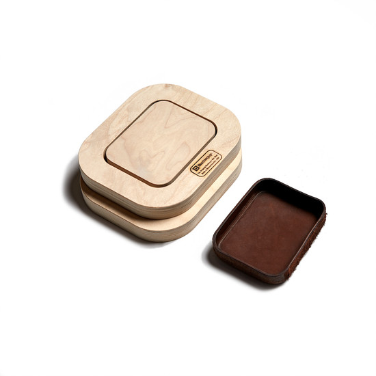 Leather Valet Tray DIY Mold - 5" x 4"