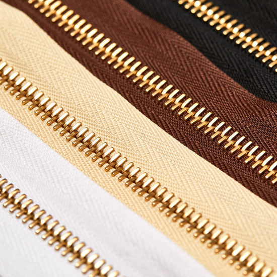 RIRI Brass Teeth Zipper Chain