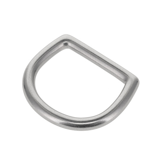 2011 1.25" nickel matte D-ring