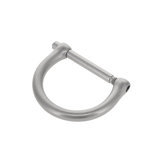 Nickel Matte D-Ring