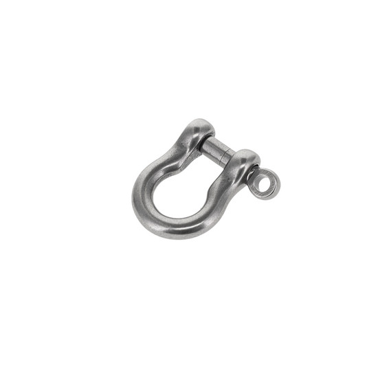 Nickel Matte Shackle w/screw pin