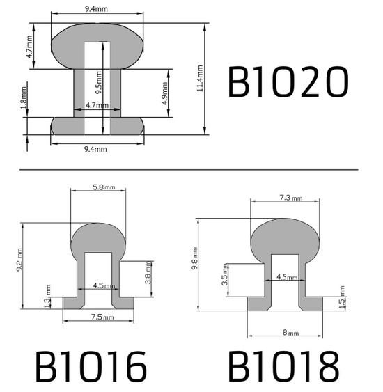 collar button specs drawing