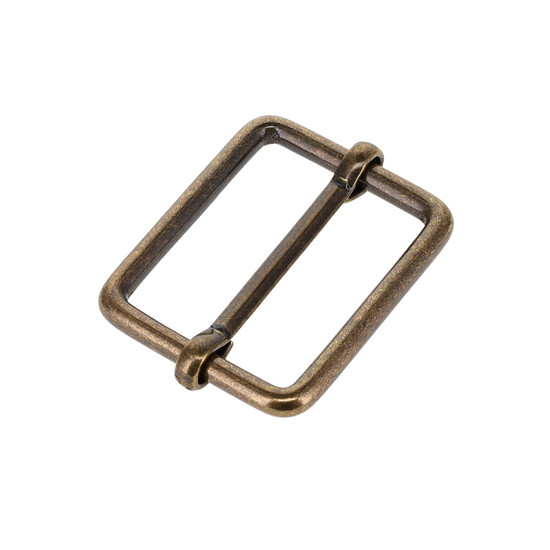 B9410 Antique Brass Double Loop w/ Slide Bar